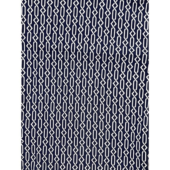 Ep Pro Bermuda Womens Shorts Size 10 Stretch Navy White Chain Link Orange Zipper - Picture 4 of 7